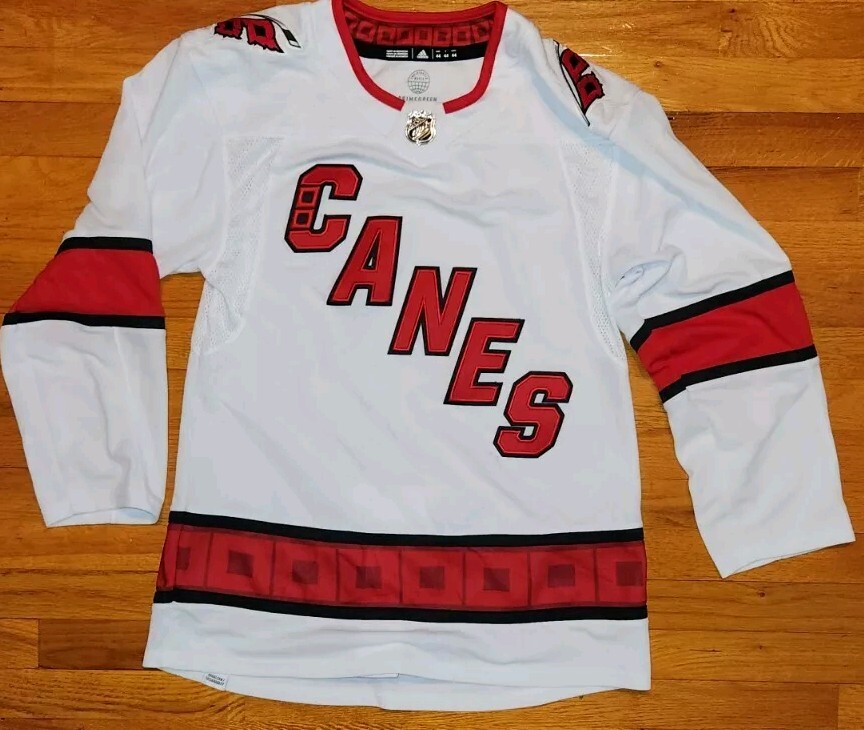 WOW* Adidas CAROLINA HURRICANES Authentic Jersey 44 XS nhl CANES