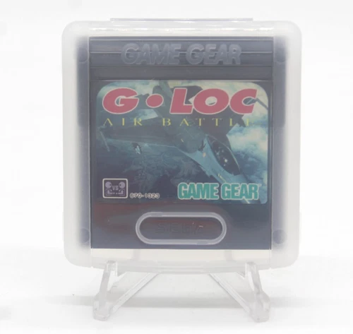 G-LOC: Air Battle (Sega Game Gear , 1991) Hard Case, Cleaned and Tested.