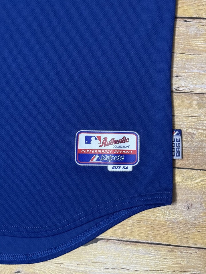 Texas Rangers Game Used Bengie Molina Jersey 2014 Alternate MLB Team