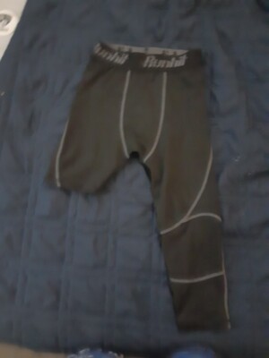 Boys Runhit Compression  Pants 1 Leg Sleeve Left