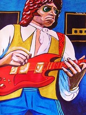 ERIC CLAPTON PRINT cream wheels of fire disraeli gears cd gibso sg guitar amp
