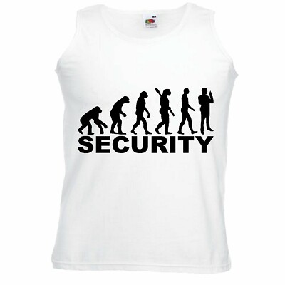 Tank Top SECURITY - SICHERHEITSDIENST - TÜRSTEHER - WACHPERSONAL - PFÖRTNER