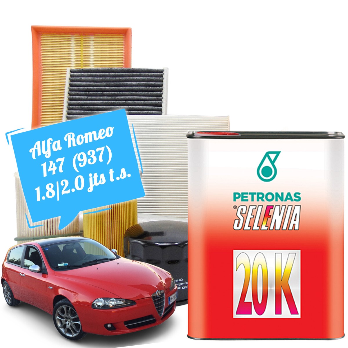 Kit Tagliando 5.0GXI-C, 5.0GXI-D, 5.0GXI-E Dal 01' Al 03' Volvo Penta - Foto 6