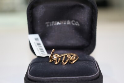 Tiffany Love Ring in 18k Yellow Gold Small Size M - Main Image