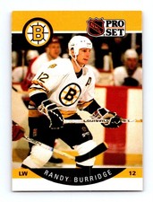 #2 1990-91 Pro Set * Randy Burridge Boston Bruins