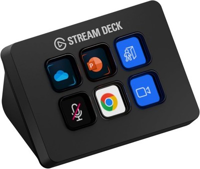 Elgato Stream Deck Mini 6 Customisable LCD Macro Keys Keyboard Stream Controller