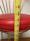 Vintage Pacsco MCM Hollywood Regency Gold Metal Vanity Stool Chair — photo 8