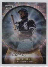 2021 Topps Stadium Club Chrome Crystal Ball Wave Refractor Luis Robert 16s2