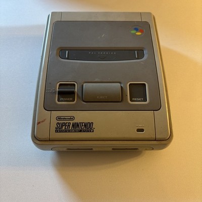 Super Nintendo SNES Konsole Grau, PAL-Version, ohne Zubehör