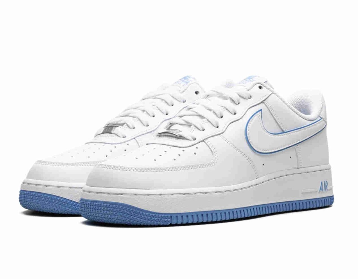 Nike Air Force 1 07 White University Blue DV0788-101 Men Size | eBay