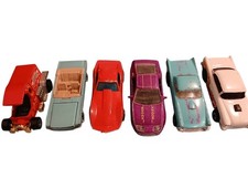 Vintage Hot Wheels Lot 1969  1983 Redlines  Blackwalls Mixed 6 Car Collection