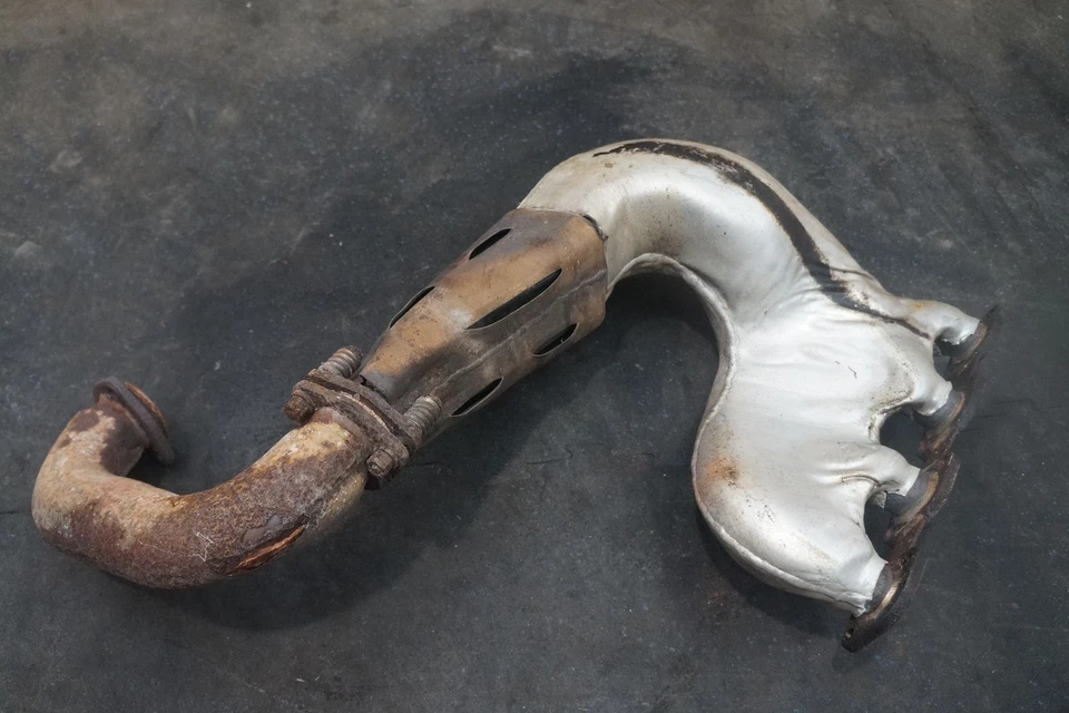 Rear Engine Exhaust Manifold Header Pipe 116318 OEM Ferrari Mondial 8 1982 - Image 4 of 4