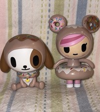 Tokidoki Donutella And Dog Figure