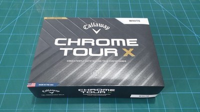 Callaway Chrome Tour X Golfbälle 12er Pack Weiß - Premium Tour Performance NEU