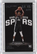 2020-21 Panini Noir Rookies Icon Edition 70/99 Devin Vassell #199 dq2