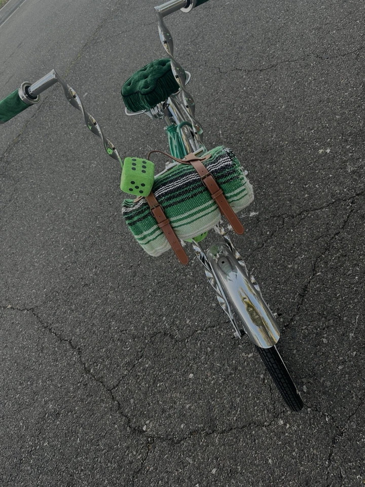 OG green lowrider bike pickup only new never used - Image 3 of 4