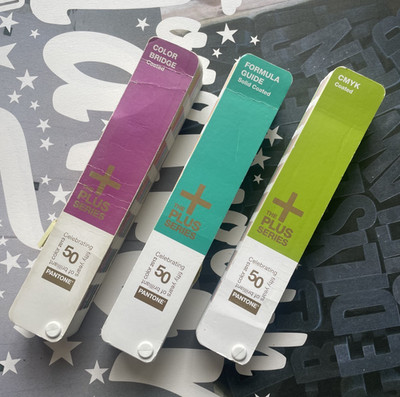 Pantone Solid Coated 2013 Color Bridge Formula Guide CMYK Plus Series FAN BOOKS