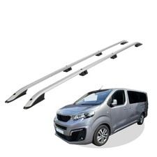 Dachreling passend für Peugeot Traveller L2 mittel (MWB) Baujahr ab 2016 Grau