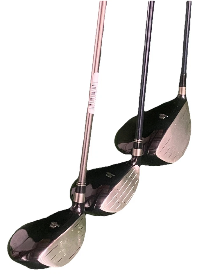 Juego de madera King Cobra 427 SS Driver, talla 3W SS 5W RH regular grafito nuevas empuñaduras HC Foto 3 de 4