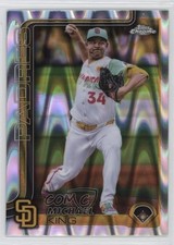 2025 Topps Chrome RayWave Refractor Mike King Michael King #35 1nq4