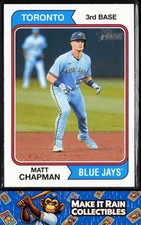 Matt Chapman 2023 Topps Heritage #378 Toronto Blue Jays Baseball