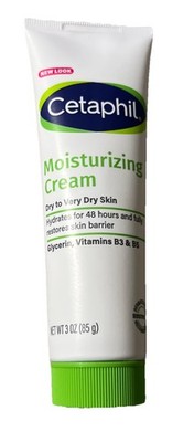 Cetaphil Body Moisturizing Cream Dry to Very Dry Sensitive Skin Gentle 3 oz