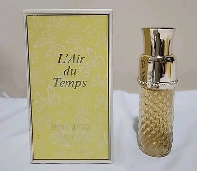 Vintage L'AIR DU TEMPS Nina Ricci 1 Oz Eau De Toilette Vaporisateur Spray  New