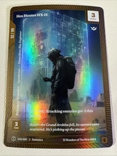 Wonders of the First OCM Foil Hex Hunter HX-11 1st Edition  #32/99 Color Match