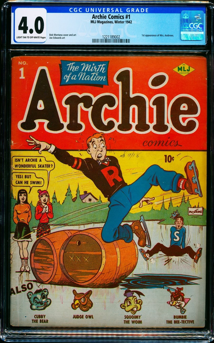 Archie Publications - ARCHIE COMICS (1942-2015) #1 - Grade 4.0 - Comic Book