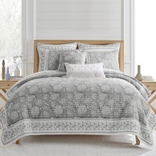 Adare Grey King/Cal King Quilt Set - Levtex Home