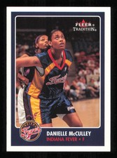 2001 Fleer WNBA #16 Danielle McCulley RC  Basketball FEVER NM-MT