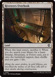 Riveteers Overlook #162 Common - Commander: Lorwyn Eclipsed