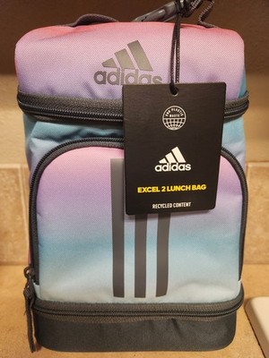Adidas Excel 2 Insulated Lunch Bag Dazed Gradient Rose Pastels NWT 5152795
