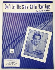 Don't Let The Stars Get In Your Eyes Piano Ukulele Sheet Music Perry Como 1952