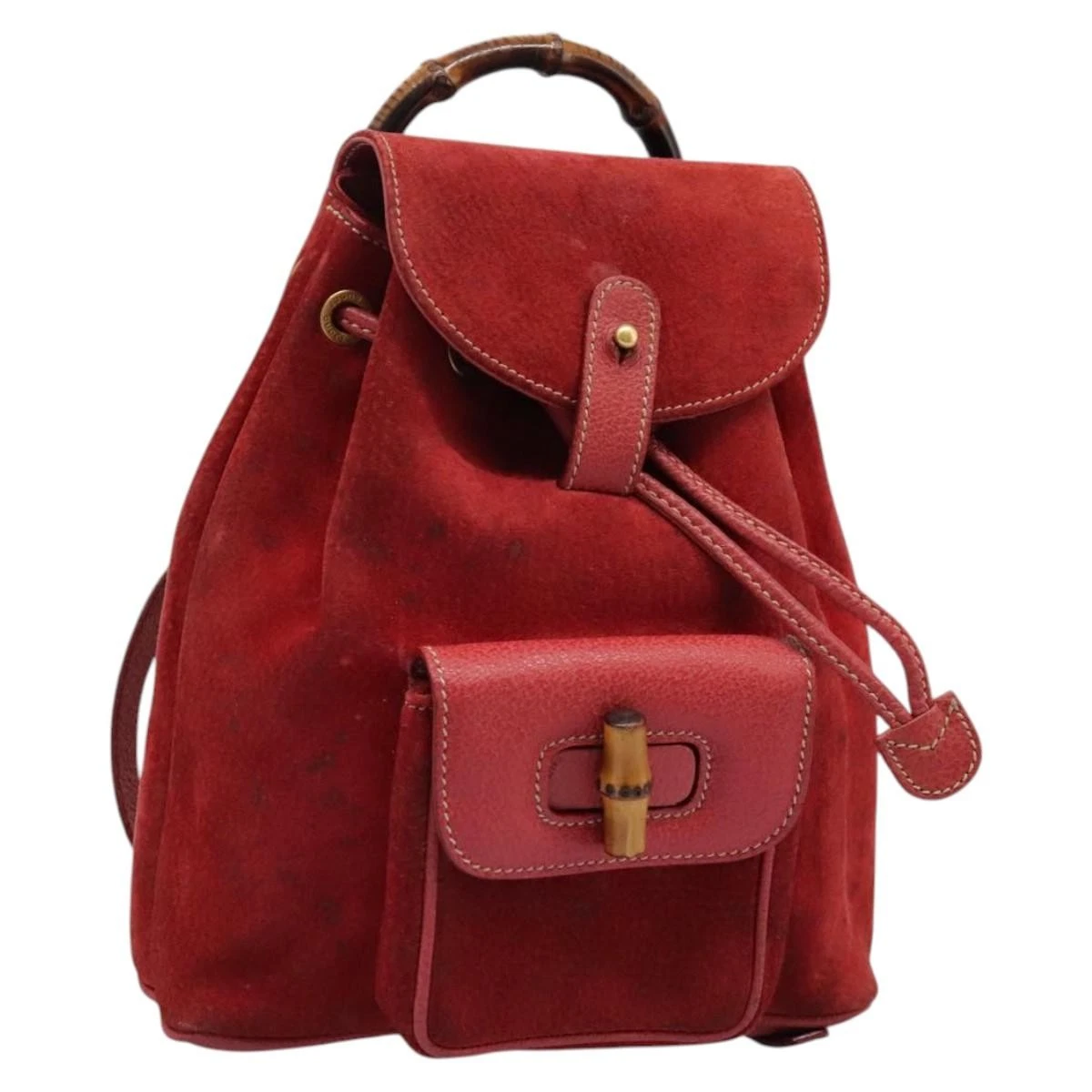 Gucci Bamboo Backpack Red Bags & Handbags for Women for sale 
