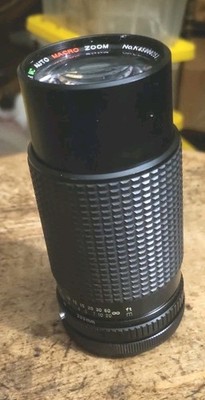 Toyo Optics 75-200mm Tou/Five Star 1:4.5 MC Auto Macro Zoom Lens Canon FD Mount
