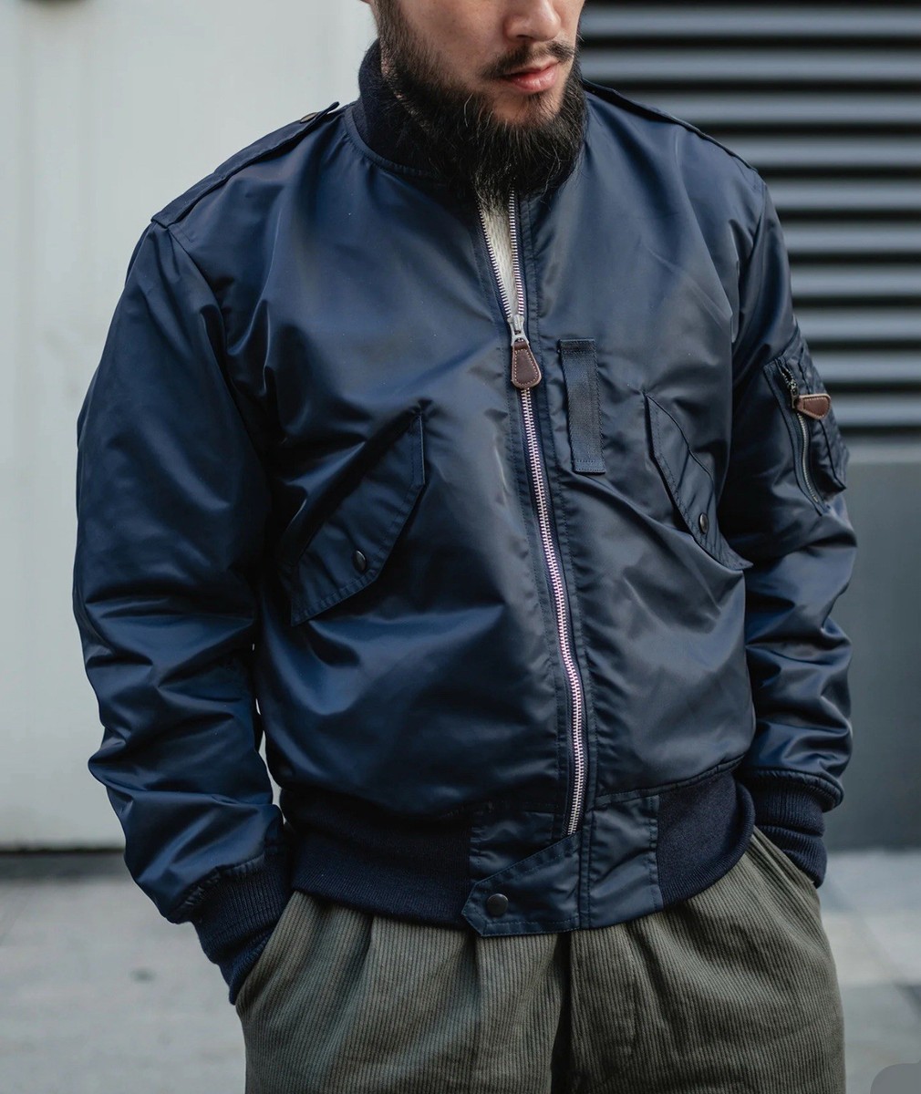 US Air Force Type L-2 Flight Jacket Bronson Mfg. Co. Sz 44 | eBay