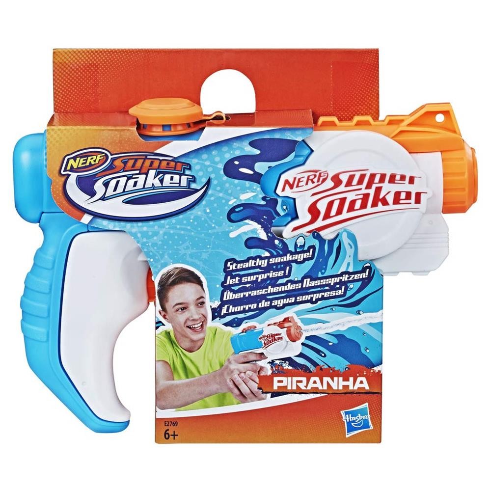 Распылительный пистолет Hasbro Super Soaker Wasserpistole Wasserspritze Piranha Garten 2890₽