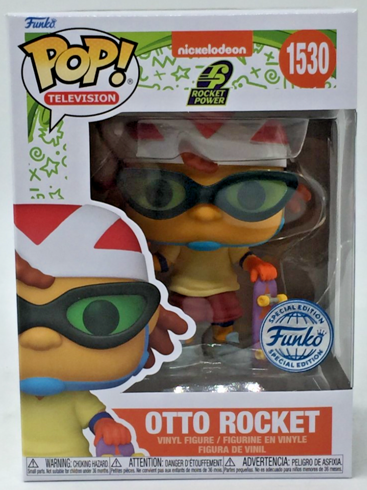 Funko POP! Televison Nickelodeon Otto Rocket #1530 Funko SE With