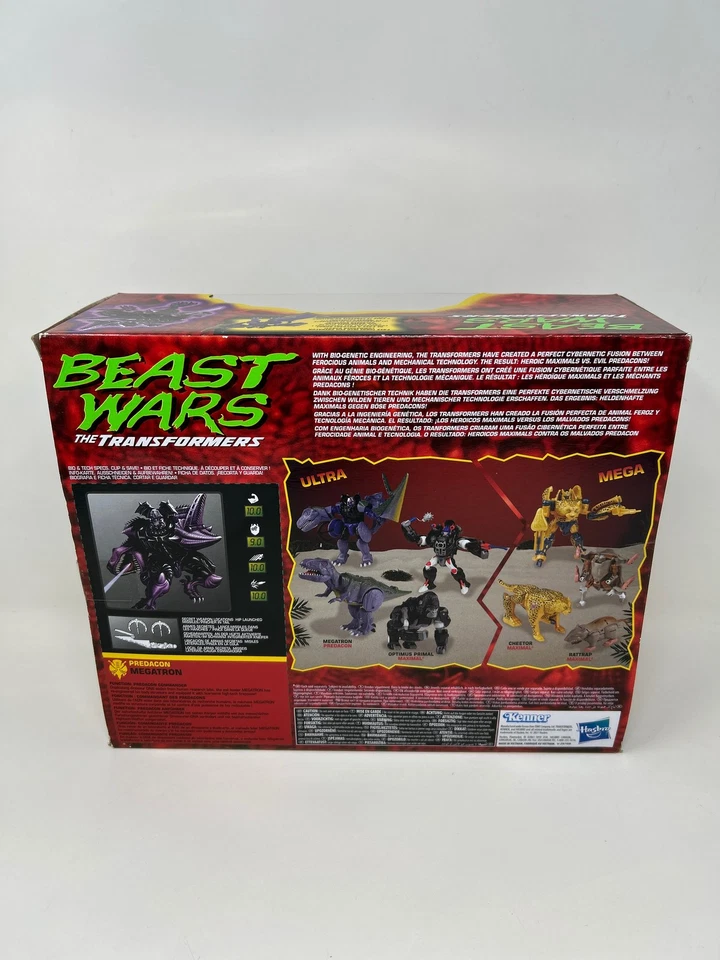 Transformers Vintage Beast Wars Predacon Megatron Action Figure - Image 2 of 4