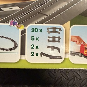 LEGO Duplo 10508 Deluxe Train Set WORKING 98% Complete with Instructions - READ