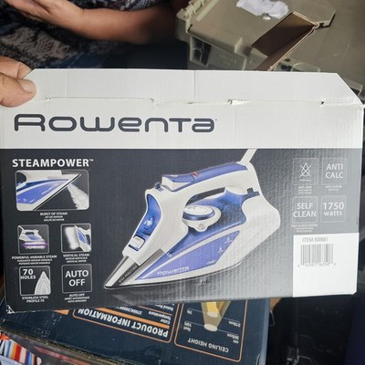 NEW Rowenta SteamPower 1750W Iron MADE IN GERMANY Stainless Steel DW5080