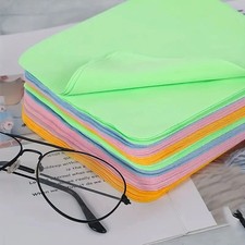 Microfiber Glasses Cleaning Cloth for Spectacles Dust Smudge Lens Cleaner Cloth