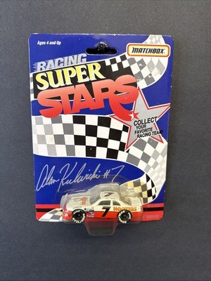 VINTAGE MATCHBOX ALAN KULWICKI HOOTER'S FORD THUNDERBIRD RACING SUPERSTARS 1/64