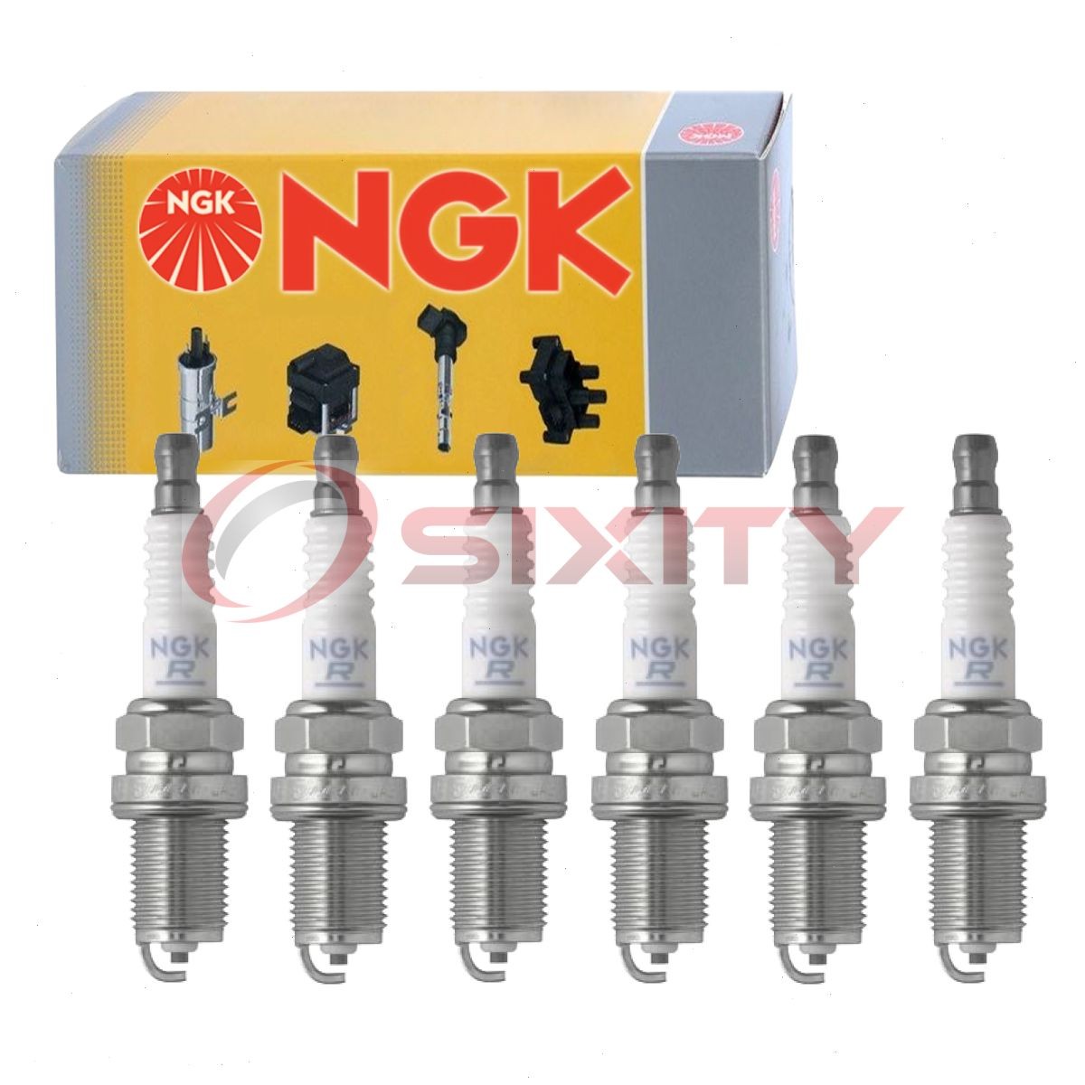 6 pc NGK 1716 CS6 S100 CS Spark Plugs for XS3923 K16PR-U FR8DC E3.20 3924 cz