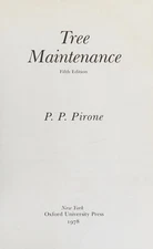 Tree Maintenance Hardcover Pascal P. Pirone
