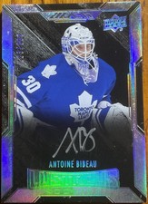 2015-16 UD Black Rookie Autograph Antoine Bibeau #53 #’d 123/299