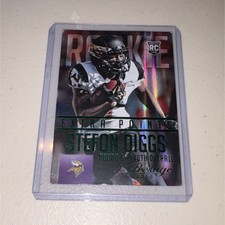 Panini 2015 Prestige Stefon Diggs Rookie Extra Points Green Serial #285 Vikings