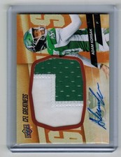 2024 Upper Deck CFL Greatness Jumbo Patch Autograph Adam Korsak Auto RARE