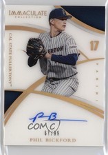 2015 Panini Immaculate Collegiate Rookie Numbers /99 Phil Bickford #PB Auto 0b0